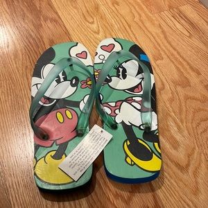 NWT Disney Flip flops